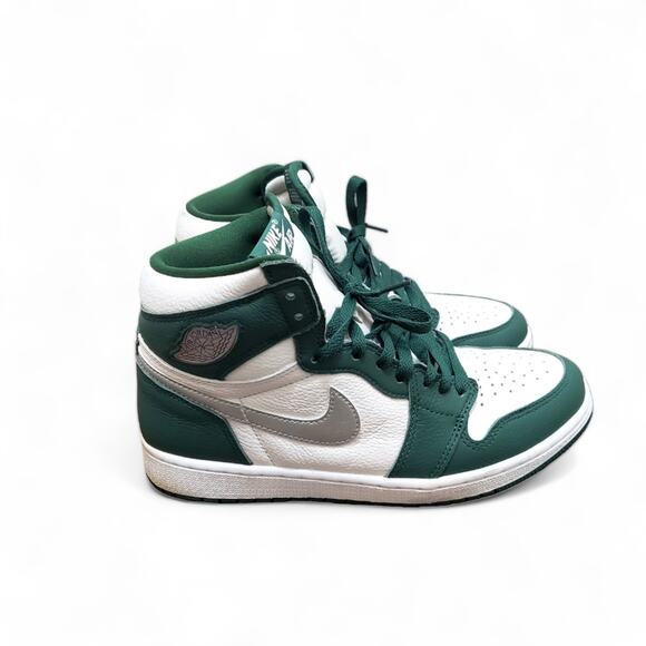 Jordan 1 Retro High OG Gorge Green Basketball Sneakers Men's Size 8.5 - Picture 2 of 11